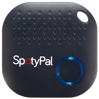 Blue Black SpotyPal device - key tracker