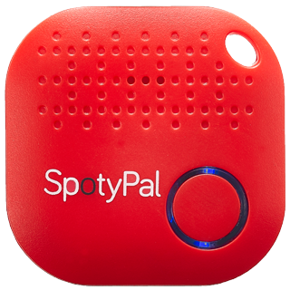 red SpotyPal device - key tracker